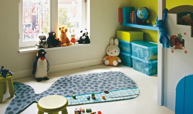 Дизайн детской комнаты в панно